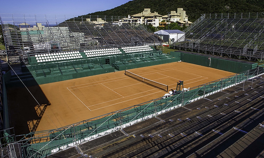 Costão do Santinho, em Florianópolis, recebe Brasil e Alemanha pela Fed Cup de tênis feminino coronavírus