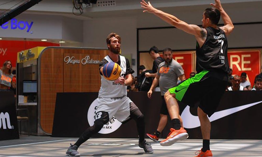 Jefferson Socas, no São Paulo DC, de basquete 3x3 / Challenger Internacional
