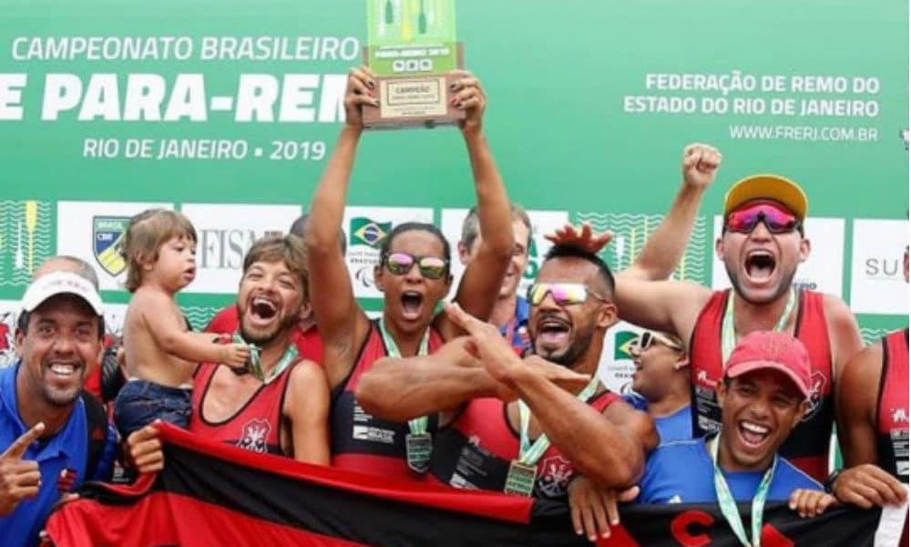 Flamengo campeão de Para-Remo - Foto: Divulgação/ Flamengo