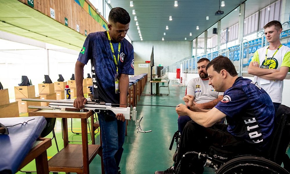Alexandre Galgani, no Brasileiro de Tiro Esportivo paralímpico