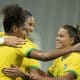 Seleção feminina de futebol do Brasil goleia o México em amistoso