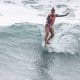 Chloé Calmon, no Taiwan Open, última etapa do Mundial de Longboard de surfe