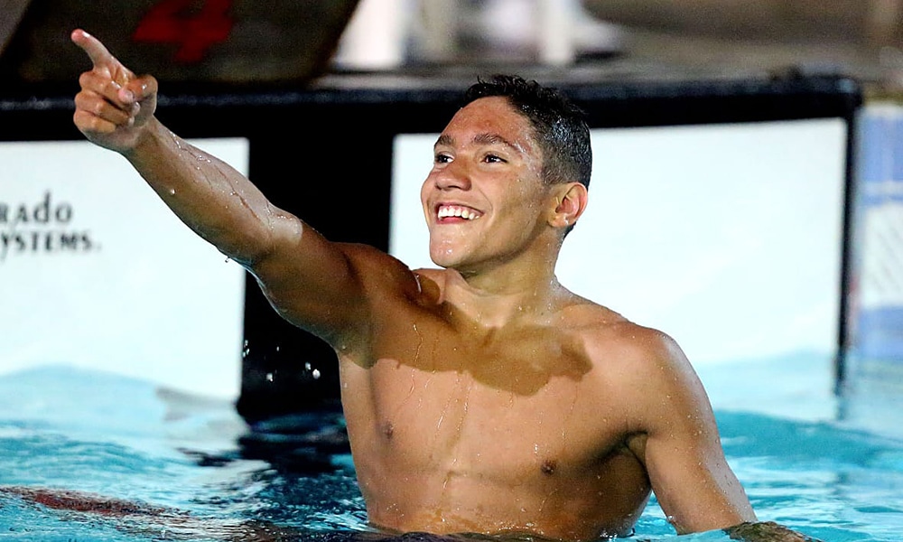 Stephan Steverink bate recorde no brasileiro Interclubes Juvenil de natação