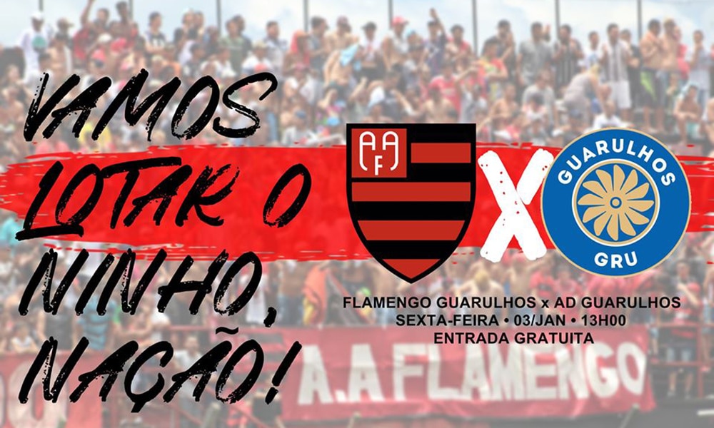 Flamengo-SP x Guarulhos pela Copa São Paulo