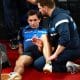 Hugo Calderano sente lesão durante a Copa da Alemanha de tênis de mesa