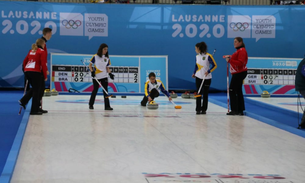 Curling do Brasil em Lausanne 2020