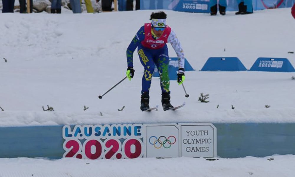 Manex Silva nos Jogos Olímpicos de Inverno da Juventude Lausanne 2020