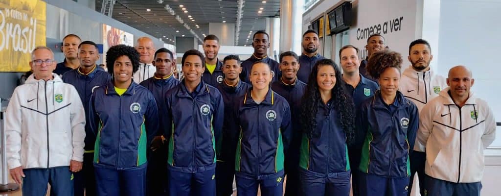 Seleção brasileira de boxe que vai ao Strandja Tournament