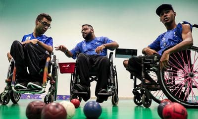 Seleção brasileira de bocha se prepara no Centro de Treinamento Paralímpico para Tóquio 2020
