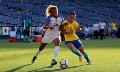 Brasil e Estados Unidos futebol feminino