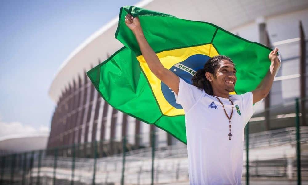Luiz Oliveira, o Bolinha, segue os passos do avô no boxe brasileiro. - Foto: Foto Jonne RorizExemplusCOB
