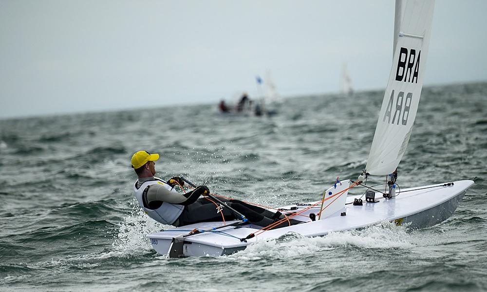 Robert Scheidt no Mundial da Classe Laser