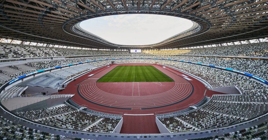 sede do atletismo e do futebol nos Jogos Olímpicos Tóquio 2020