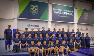 Ginástica Artística realiza estágio masculino e feminino no Rio