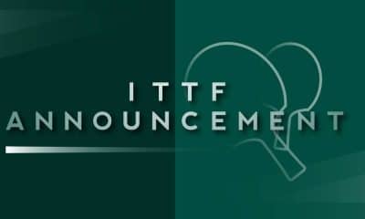 ITTF extende suspensão de torneios até o dia 30 de junho tênis de mesa coronavírus