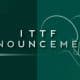 ITTF extende suspensão de torneios até o dia 30 de junho tênis de mesa coronavírus