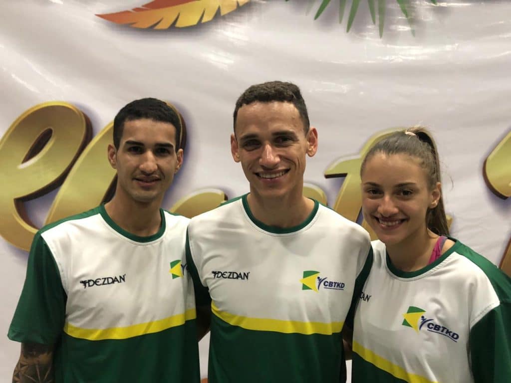 Edival Pontes, Ícaro Miguel e Milena Titoneli  são os atletas brasileiros classificados no taekwondo para a Olimpíada de tóquio