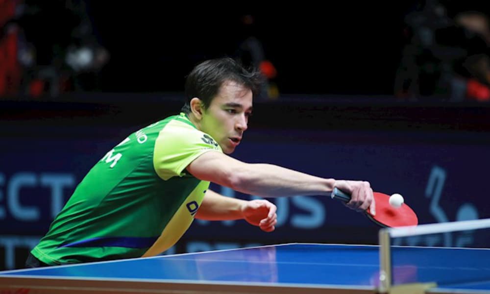 Calderano caiu nas oitavas de final do Aberto do Qatar