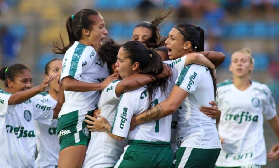Palmeiras venceu São Paulo com gol no fim do jogo (Foto: Divulgação/Palmeiras)