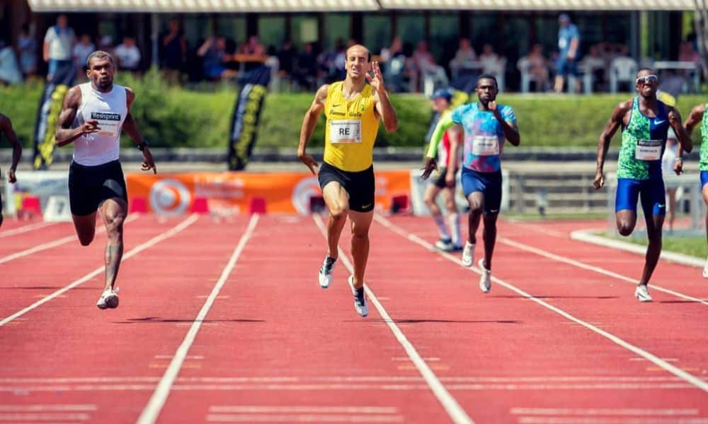 Davide Re, recordista italiano dos 400m, mantém preparação para Jogos de Tóquio (Foto: Divulgação/Instagram)