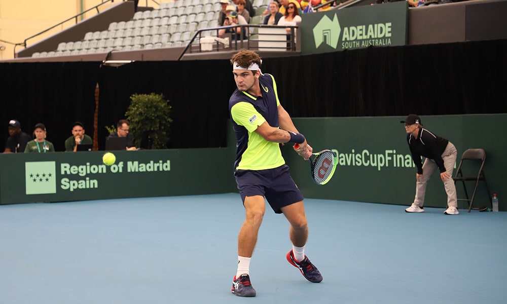 Thiago Wild na Copa Davis contra a Austrália em Adelaide coronavírus atletas