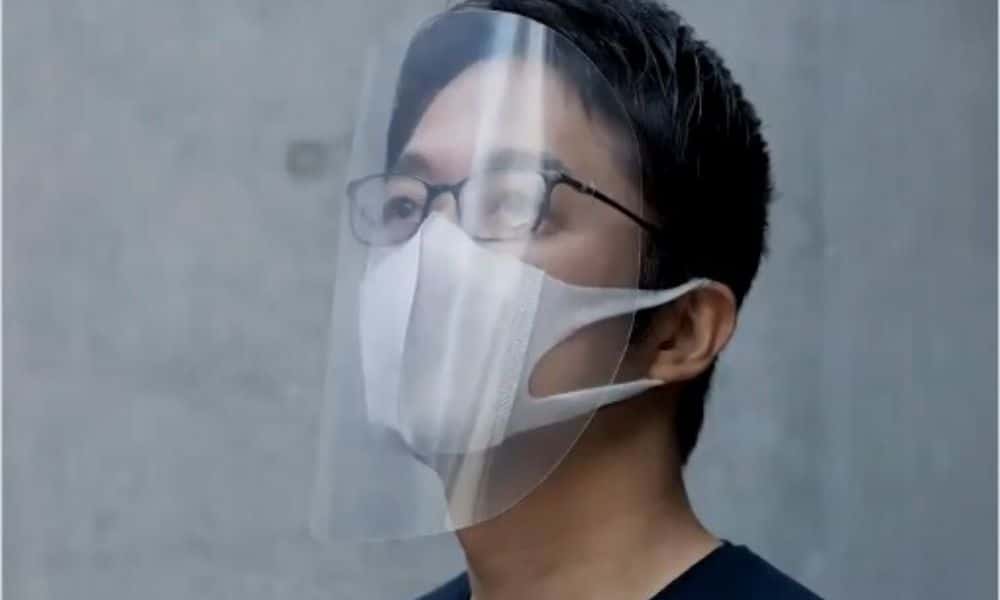 Designer da tocha Olímpica de Tóquio 2020,Tokujin Yoshioka cria máscara contra coronavírus