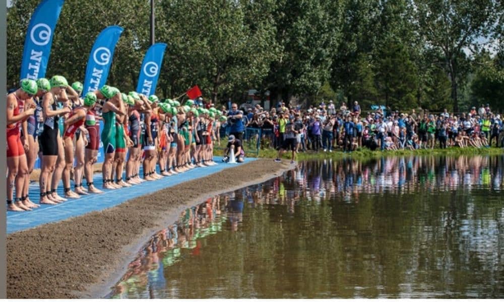Final da Série Mundial de Triatlo de Edmonton, Canadá,não será em 2020