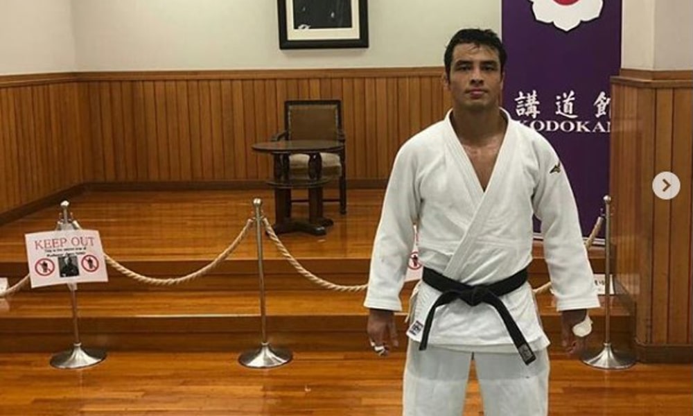 Judoca Eduardo Barbosa
