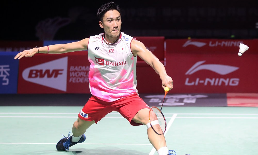 Kento Momota badminton líder ranking japão
