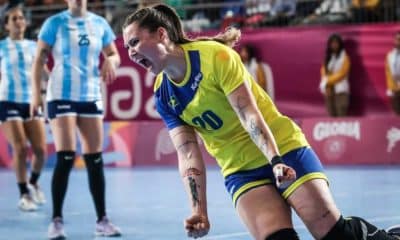 Larissa Araújo Handebol Romênia Coronavírus Jogos Olímpicos de Tóquio 2020 - Olimpíada