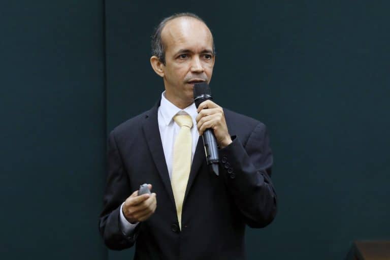  O vice-presidente Ricardo Luiz de Souza ficou no comando da Confederação durante 23 meses (Foto: Luis Macedo/ Câmara dos Deputados)