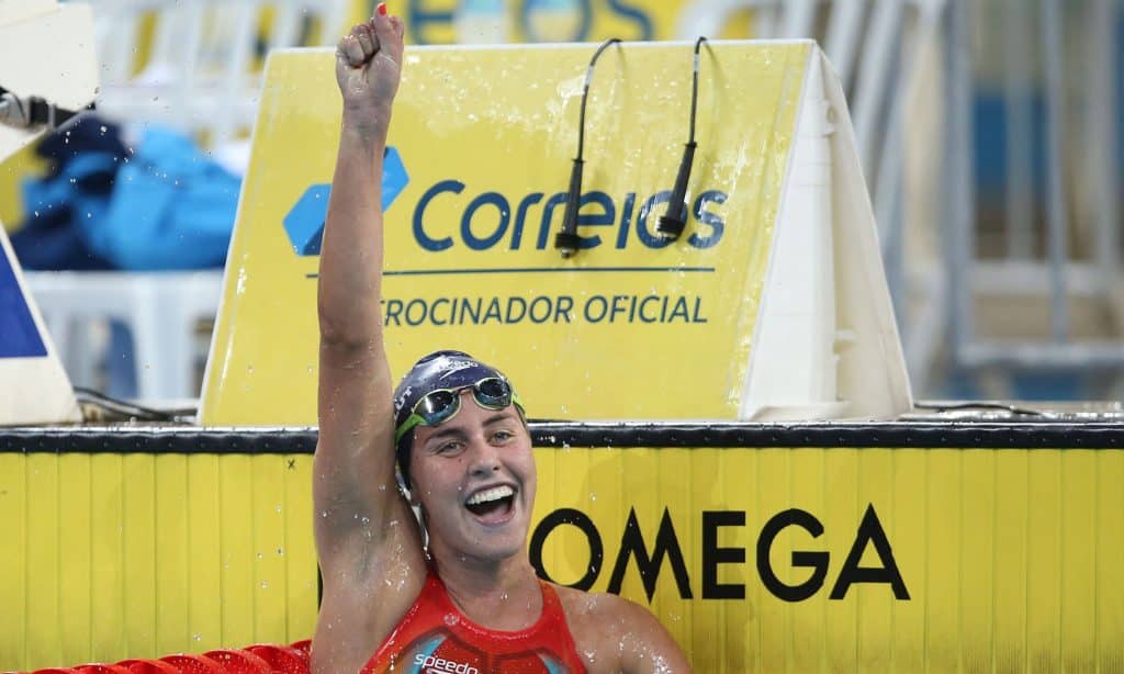 Viviane Jungblut - sem vaga na maratona, tentará classificação para Tóquio na natação