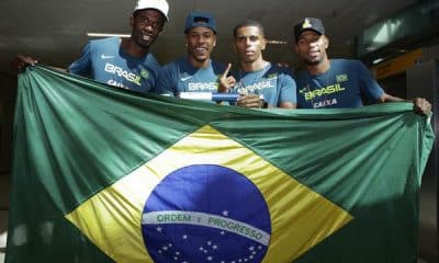 Conquista do título mundial do revezamento 4x100 m masculino do Brasil completa um ano