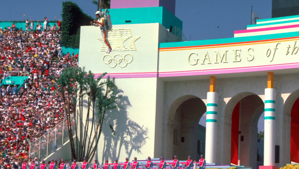 momentos inesquecíveis das cerimônias de abertura dos jogos olímpicos 1984