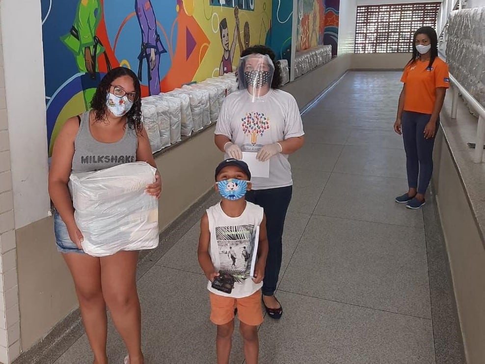 COB - Máscaras - Cestas básicas - Programa Transforma - Ginga - Coronavírus