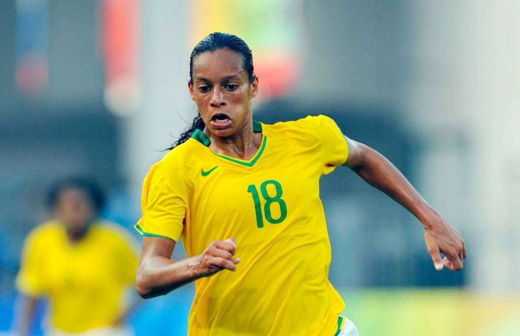 Rosana relembrou os Jogos Pan-Americanos do Rio de Janeiro, onde levou o ouro com a seleção brasileira de futebol feminino