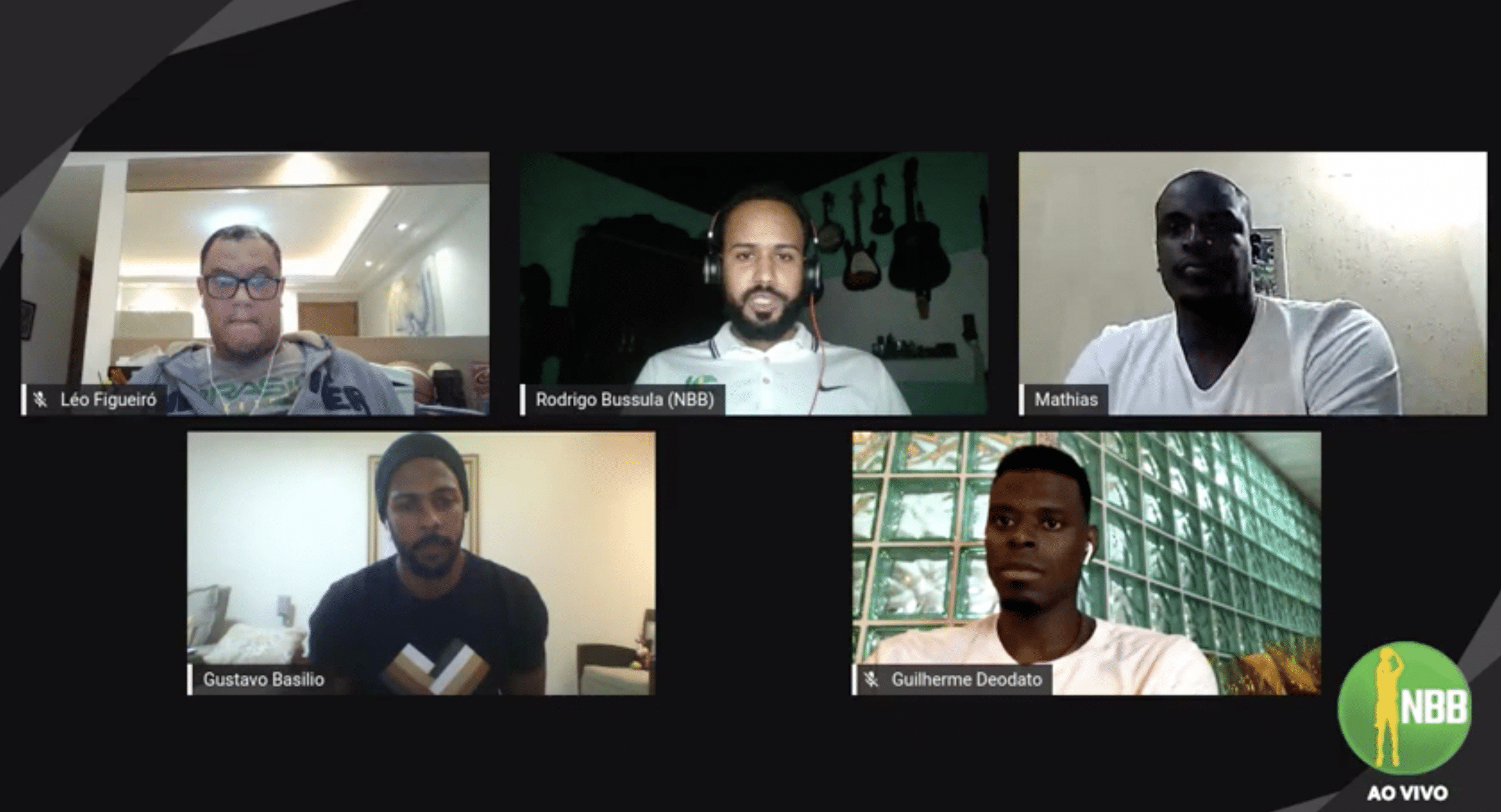 Atletas e técnicos do NBB fazem debate sobre racismo