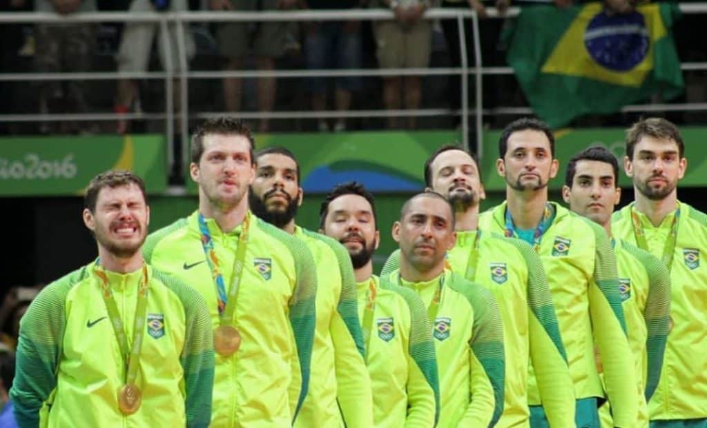 Douglas Souza - seleção brasileira de vôlei - Olimpíada de Tóquio 2020