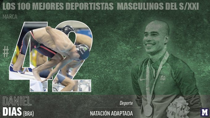 Daniel Dias - 100 melhores atletas do século XXI