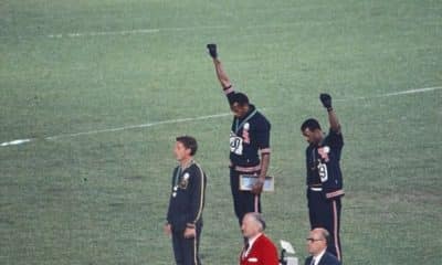 John Carlos e Tommie Smith jogos olímpicos méxico 1968 movimento negro Global Athlete