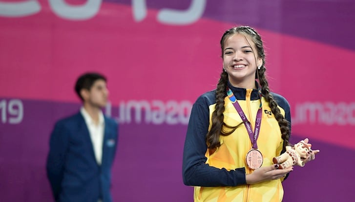 Lethícia Lacerda deverá disputar sua primeira Paralimpíada. Foto: Douglas Magno/Exemplus/CPB