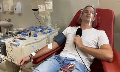 Álvaro Filho doação plasma coronavírus vôlei de praia