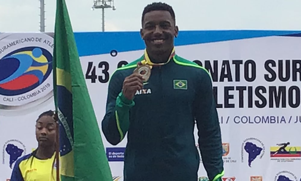 Erik Cardoso Velocista Medalha Troféu Brasil Estreia Adulto