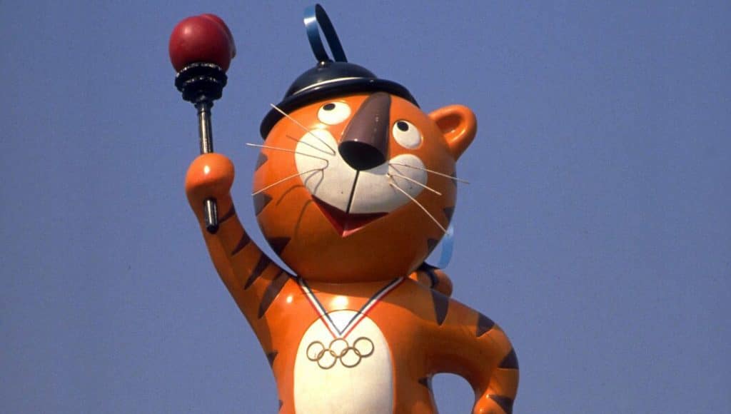 mascote dos jogos olímpicos 1988