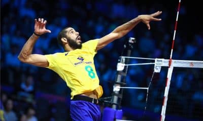 Wallace oposto seleção brasileira de vôlei masculino - Jogos Olímpicos de Tóquio 2020 - Olimpíada - Brasil