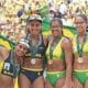 Atlanta-1996 - Vôlei de praia - Jacqueline Silva - Sandra Pires - Adriana Samuel - Mônica Rodrigues - Primeiras medalhistas femininas do Brasil