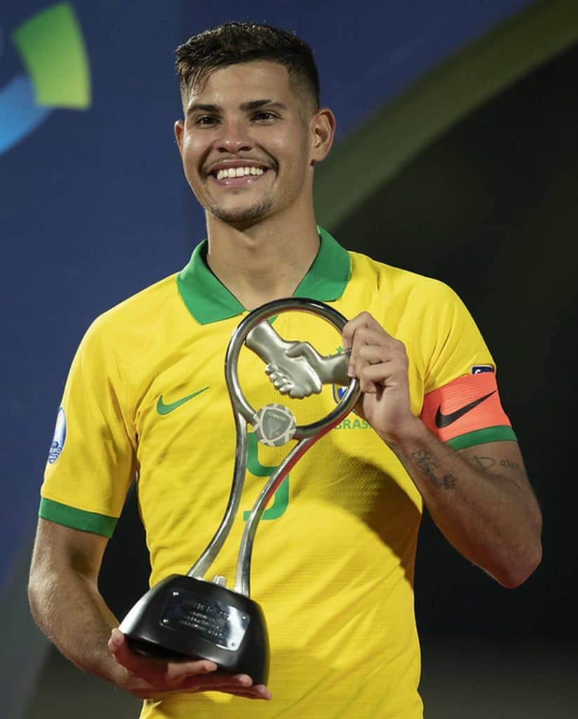Futebol olimpíada Bruno Guimarães Seleção olímpica