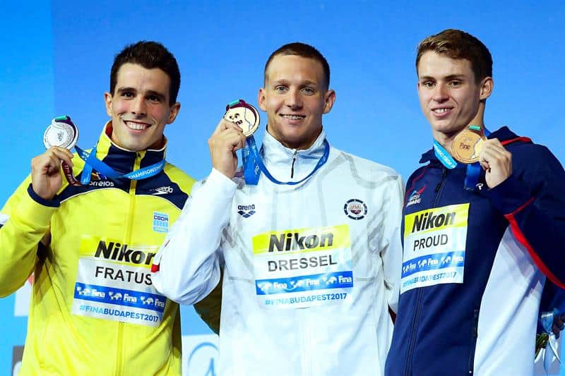 E se os Jogos Olímpicos de Tóquio fossem hoje? Caeleb Dressel é favoroto no 100m borboleta na Olimpíada do Japão (arquivo)