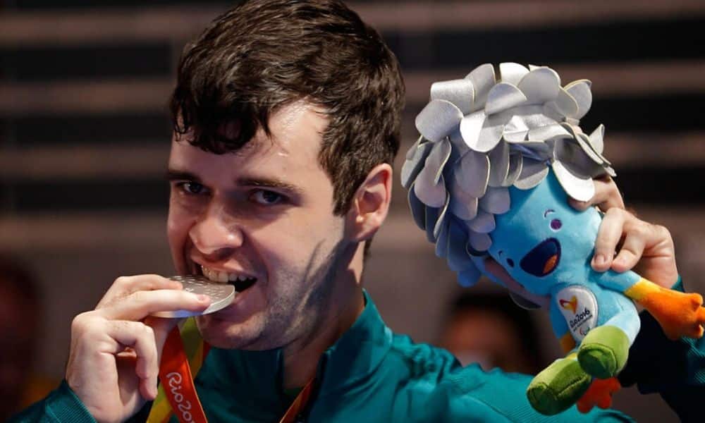 Israel Stroh, prata no tênis de mesa da Paralimpíada Rio-2016 