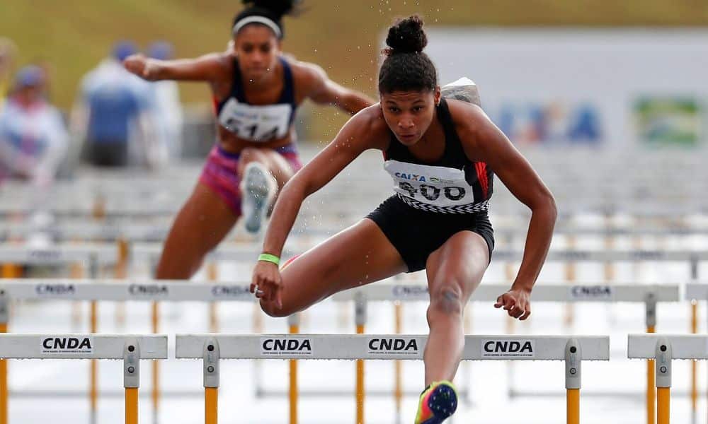 Micaela Rosa 100 m com barreiras